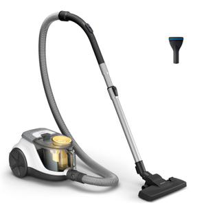 Aspirator fara sac Philips XB2140/09, 850 W, Filtru Super Clean Air, PowerCyclone 4, 1.3 l (Alb)