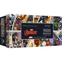Puzzle panoramic Trefl din 9000 de piese - Comics Universul Marvel