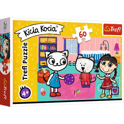 Puzzle Trefl 60 piese - Kicia Kocia si prietenii