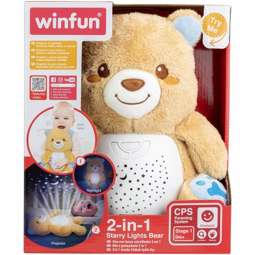 Lampa de veghe Winfun - Ursulet, cu proiector - 0 | YEO