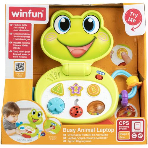 Jucarie interactiva Winfun - Laptop broscuta