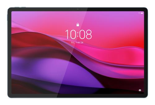 Tableta Lenovo Yoga Tab Plus, Procesor Qualcomm Snapdragon 8 Gen 3, Ecran 3K 12.7inch, 16GB RAM, 256GB Flash, Wi-Fi, Bluetooth, Tab Pen Pro + Lenovo 2-in-1 Keyboard Pack (Albastru)
