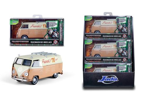 Masinuta Transformers - Volkswagen Bus Wheeljack (Bej)