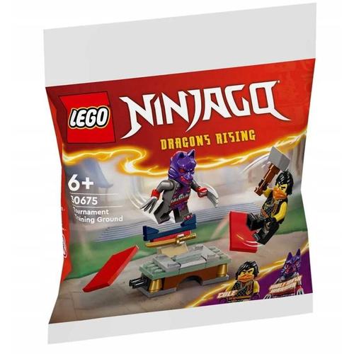 LEGO Ninjago 30675 - Teren de antrenament si Batalia lui Kai si Rapton, 49 piese