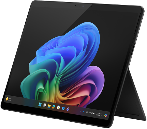 Tableta Microsoft Surface Pro 11 (Copilot+PC), Procesor Intel Core Ultra 7 266V, Ecran OLED 13inch, 16GB RAM, 256GB SSD, Windows 11 Pro (Negru)