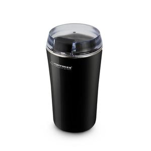 Rasnita cafea ESPERANZA Ristretto EKC008K, capacitate 70g, inox, 17cm inaltime (Negru)
