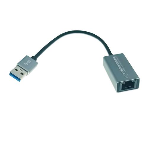 Adaptor de retea Esperanza ENA101, USB 3.0 la RJ-45, cablu 18 cm (Gri) Adaptor de retea Esperanza ENA101, USB 3.0 la RJ-45, cablu 18 cm (Gri)