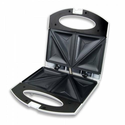 Prajitor de paine tip Sandwich maker Esperanza Fontina TKT006W, 1000W (Alb)