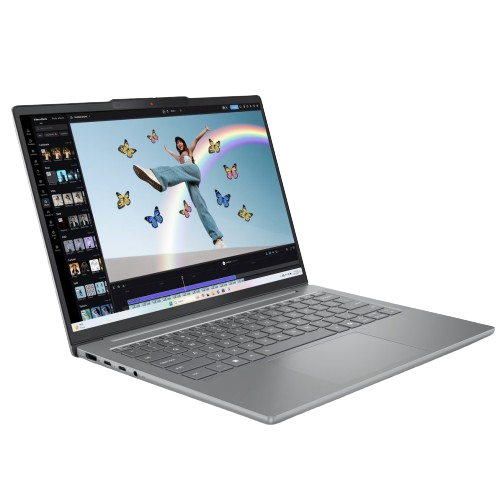 Laptop Lenovo IdeaPad Slim 5 14AHP10 (Procesor AMD Ryzen™ 7 8845HS (16M Cache, up to 5.1 GHz) 14inch WUXGA, 16GB DDR5, 1TB SSD, AMD Radeon 780M Graphics, Gri)