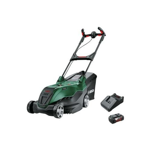 Masina de tuns gazon/iarba cu acumulator Bosch AdvancedRotak 36V-44-750, latime de taiere 44cm, 50l, (Verde/Negru)