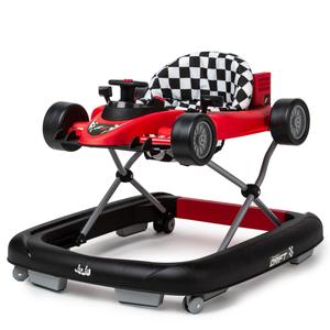Premergator 3 in 1 Juju Race Runner, reglabil, pliabil, de la 6 luni, greutate max 12 kg, functie de antemergator, panou interactiv cu jucarie muzicala
