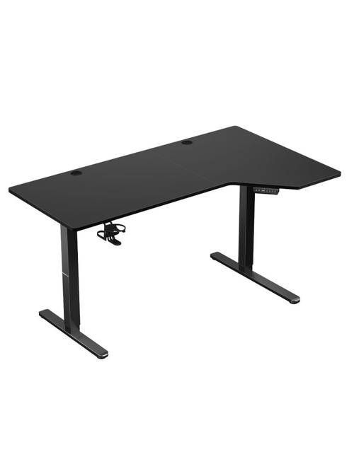 Birou gaming Huzaro Huzaro Hero 9.1, electric, reglabil, 145 cm x 60 cm (Negru)