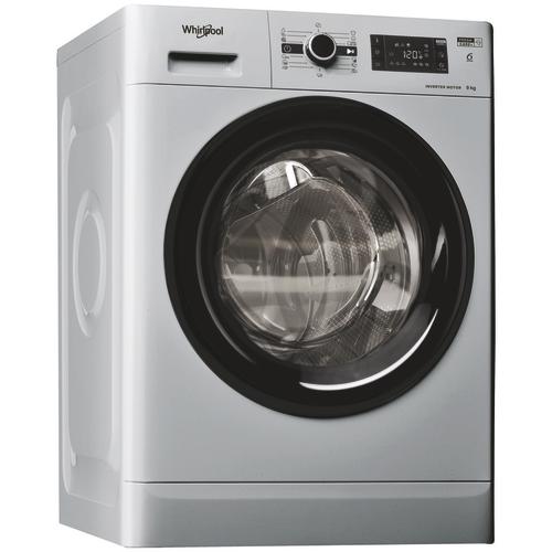 Masina de spalat rufe WHIRLPOOL AWG 914S/D1, 9 kg, 1400 rpm, Clasa C (Argintiu)