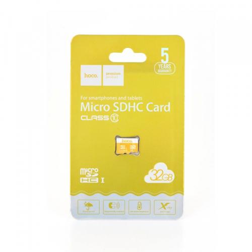 Card Memorie microSDHC HOCO, 32Gb, Clasa 10 Card Memorie microSDHC HOCO, 32Gb, Clasa 10