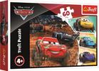 Puzzle Trefl Fulger Mcqueen cu prietenii, 60 piese