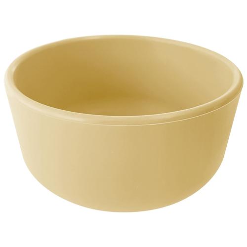 Bol din silicon Minikoioi  Mellow Yellow, Diametru 11.5 cm