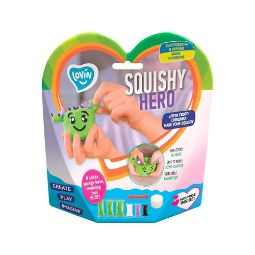 Set Air Clay pentru modelaj Lovin - 6 culori - Squishy Hero - Cactusita