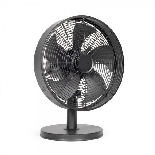 Ventilator de birou Livoo DOM488, 35 W, diametru 33.5cm, 3 viteze, functie de oscilatie orizontala si inclinare (Negru)