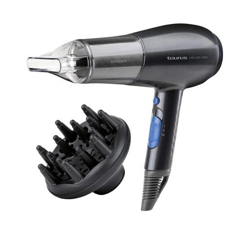 Uscator de par Taurus LYSS 2300 Ionic, 2200 W, 2 viteze, 3 temperaturi, 1.8m (Negru)