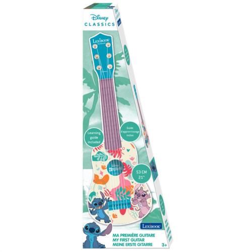 Prima mea chitara LEXIBOOK, 53 cm, DISNEY STITCH