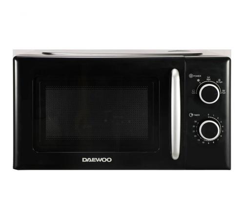 Cuptor cu microunde Daewoo KOR-6S20K-2, 700 W, 20 l, 5 trepte, Platou 25.5 cm (Negru) Cuptor cu microunde Daewoo KOR-6S20K-2, 700 W, 20 l, 5 trepte, Platou 25.5 cm (Negru)
