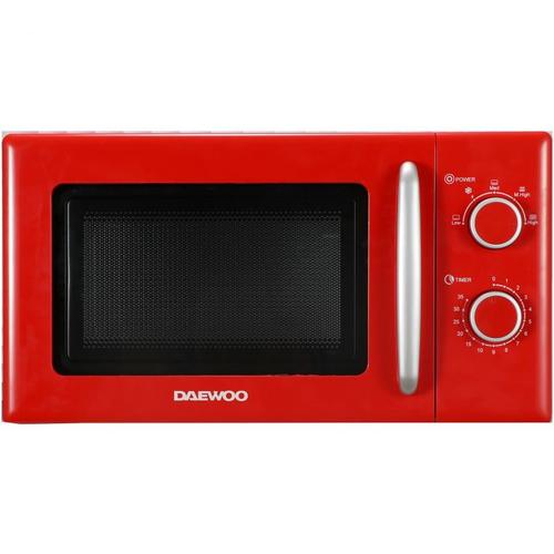 Cuptor cu microunde Daewoo KOR-6S20R-2, 700 W, 20 l, 5 trepte, Platou 25.5 cm (Rosu) Cuptor cu microunde Daewoo KOR-6S20R-2, 700 W, 20 l, 5 trepte, Platou 25.5 cm (Rosu)