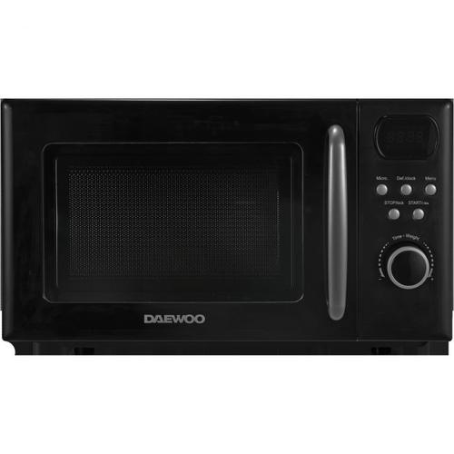 Cuptor cu microunde Daewoo KOR-6S20BK-2, 700 W, 20 l, 5 trepte, Platou 25.5 cm (Negru) Cuptor cu microunde Daewoo KOR-6S20BK-2, 700 W, 20 l, 5 trepte, Platou 25.5 cm (Negru)