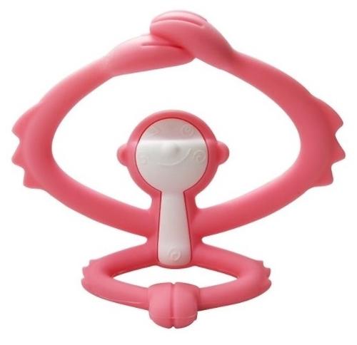 Inel gingival din silicon Mombella Maimutica, Roz Inel gingival din silicon Mombella Maimutica, Roz