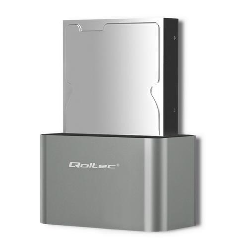 Statie andocare Qoltec 50315, HDD/SSD, 2.5inch/3.5inch, SATA, USB 3.0