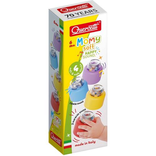 Set blocuri moi Quercetti Momy Soft Happy Sound 4 piese