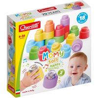 Set blocuri moi Quercetti Momy Soft Happy Sound, 18 piese