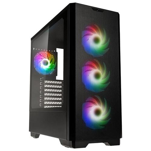 Carcasa Kolink Unity Solar Mesh ARGB, Mid-Tower, Negru