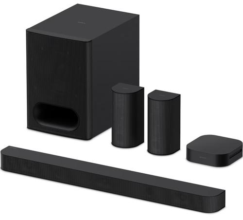 Soundbar Sony BRAVIA Theatre System 6 HT-S60, 5.1ch, 1000W, Dolby Atmos, DTS:X, AI Voice Zoom 3, Mod Multi Stereo Party, Bluetooth 5.3 (Negru) - 0 | YEO