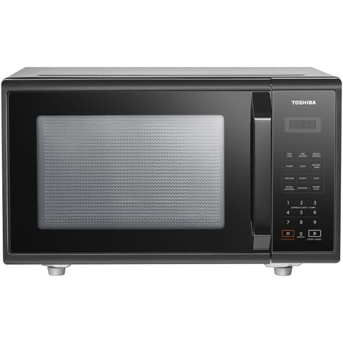 Cuptor cu microunde digital Toshiba, 23 L, 8 programe, 11 trepte putere, membrana Touch, 750-800 W (Negru)