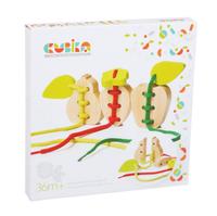 Jucărie Din Lemn Cubika - Joc De Snuruit Fructe