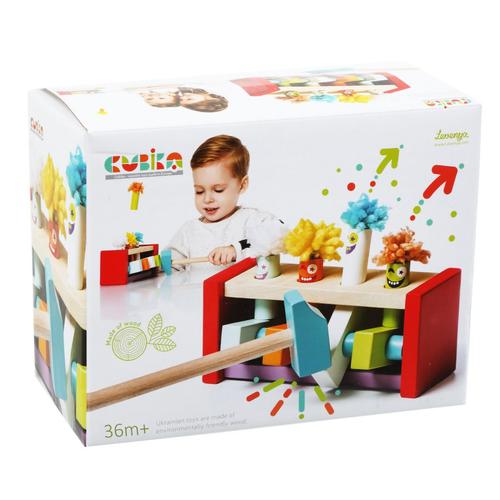 Jucarie din lemn Cubika - Claunii saritori - 0 | YEO