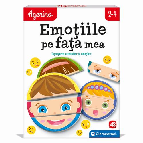 Joc educativ Agerino - Emotiile pe fata mea