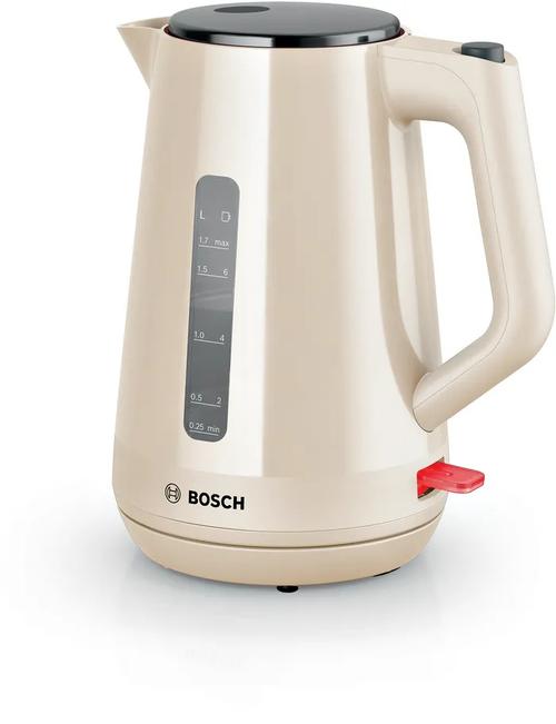 Fierbator de apa BOSCH TWK1M127, 1.7 l, 2400 W (Crem)