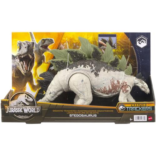 Figurina Jurassic World Gigantic Dino Trackers - Stegosaurus