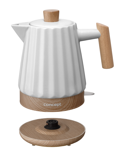 Fierbator de apa Concept RK0090, 1.5 l, 1500 W (Alb)
