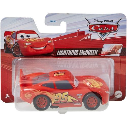 Masinuta Disney Cars - Pullback Action, Lightning Mcqueen, scara 1:43