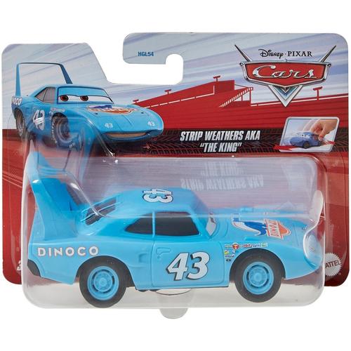 Masinuta Disney Cars - Pullback Action, Strip Weathers inchThe Kinginch, scara 1:43