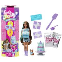 Papusa Barbie Party Unboxed Reveal, bruneta
