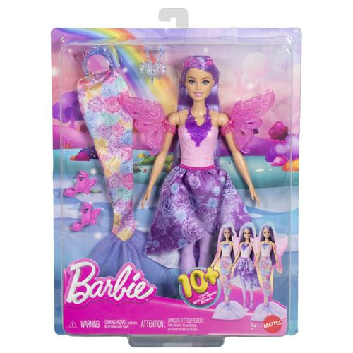 Papusa Barbie Fantasy - Zana Sirena, mov