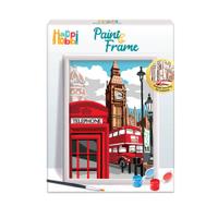 Set pentru desen HappiHobbi - Picteaza & Inrameaza, Majestic London