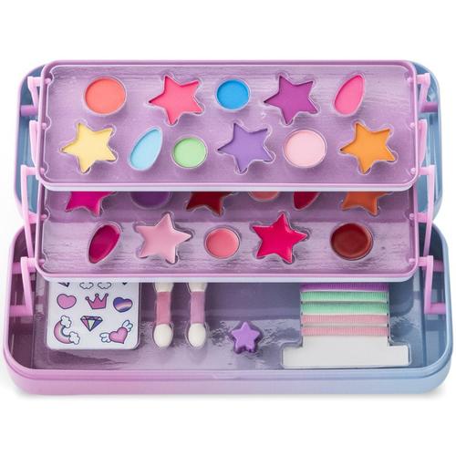 Set de infrumusetare Martinelia - Little Unicorn, Cutie metalica cu 3 compartimente
