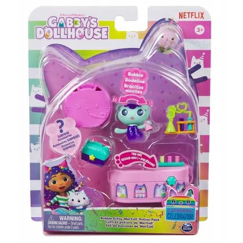 Set de joaca Gabby\'s Dollhouse - Bobble Kitty Mercat, Roz