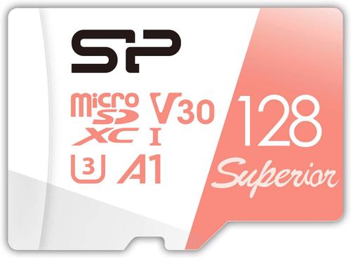 Card memorie Silicon Power Superior, 128GB, microSDXC, UHS-I U3, V30, A1