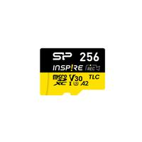 Card memorie Silicon Power Inspire, 256GB, microSDXC, UHS-I U3, A2, V30, 4K, TLC