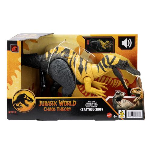 Dinozaur Jurassic World - Ceratosuchops (Galben/Negru)